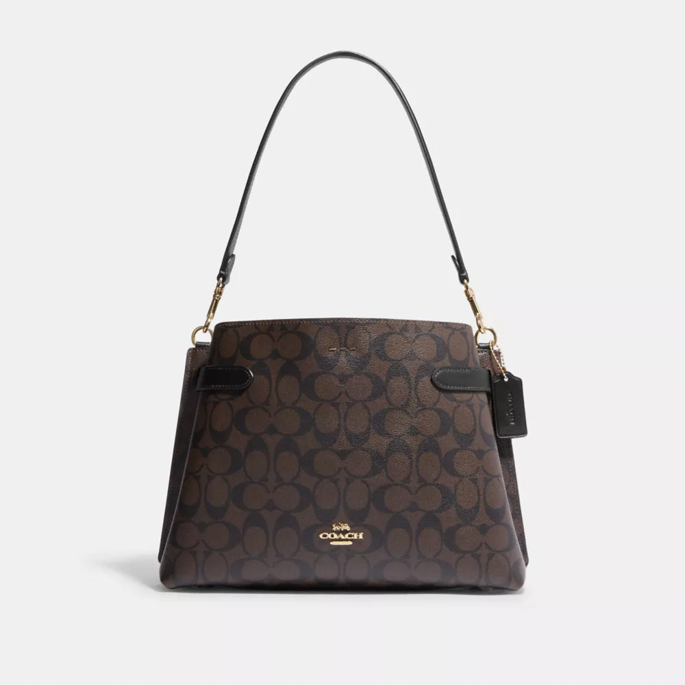 Hanna Shoulder Bag In Signature Canvas