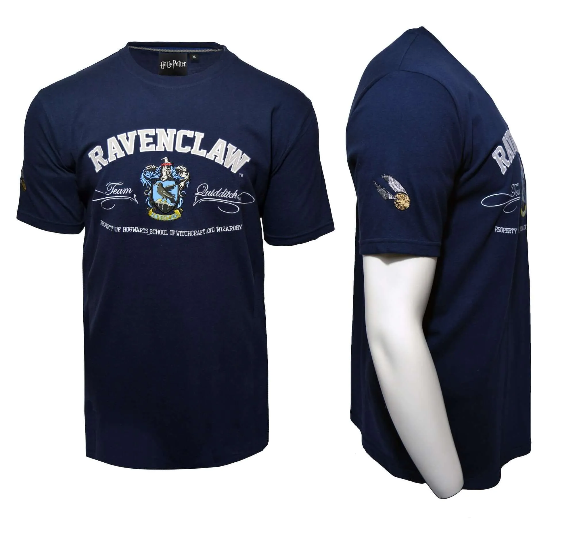 Harry Potter Embroidery T-Shirt - Ravenclaw