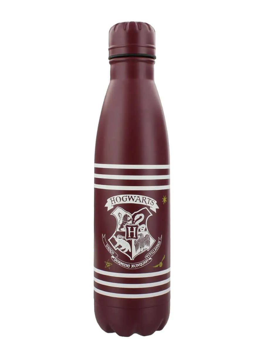 Harry Potter Hogwarts Metal Water Bottle