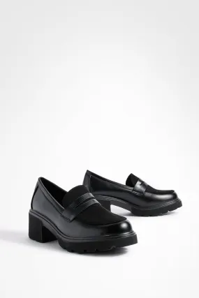 Heeled Chunky Loafers