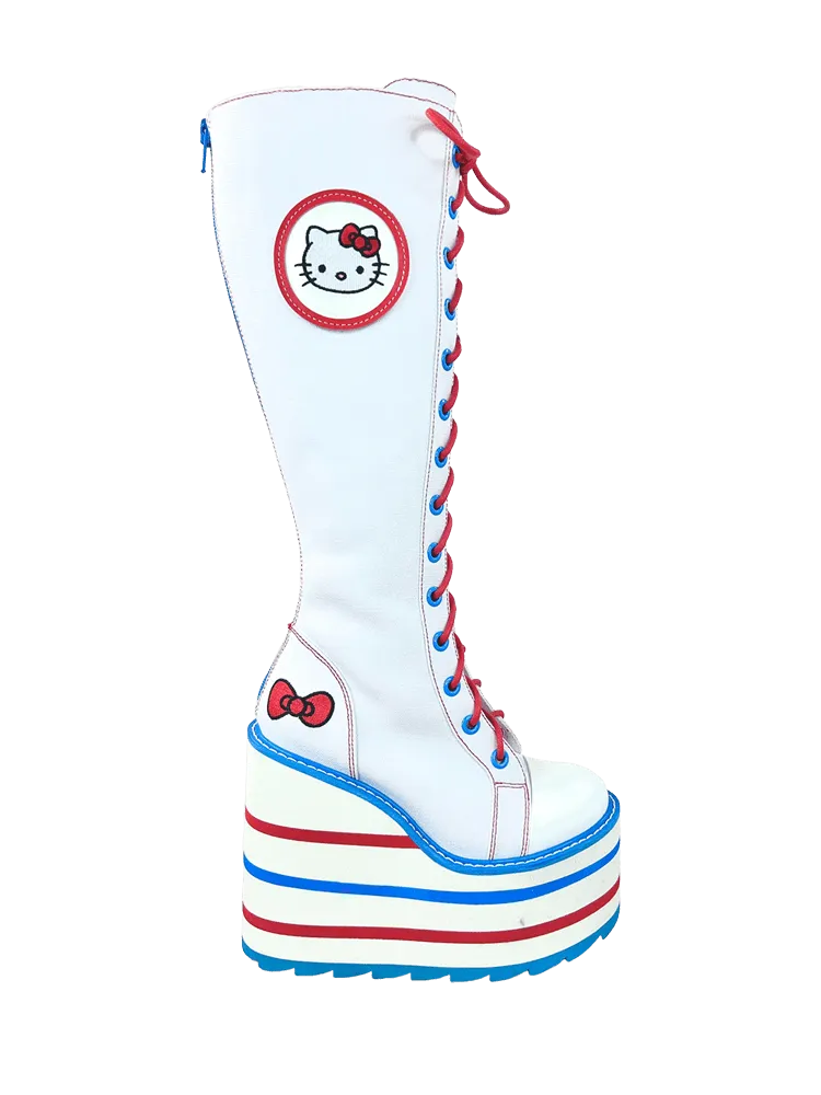 HELLO KITTY X YRU DETENTION HELLO KITTY - WHITE/RED/BLUE