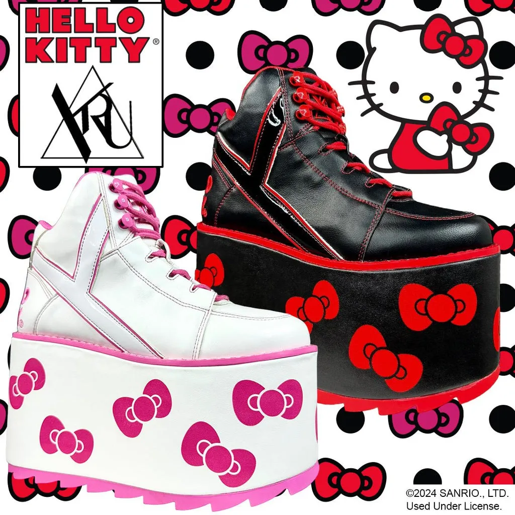 HELLO KITTY X YRU QOZMO HELLO KITTY BOW - BLACK/RED