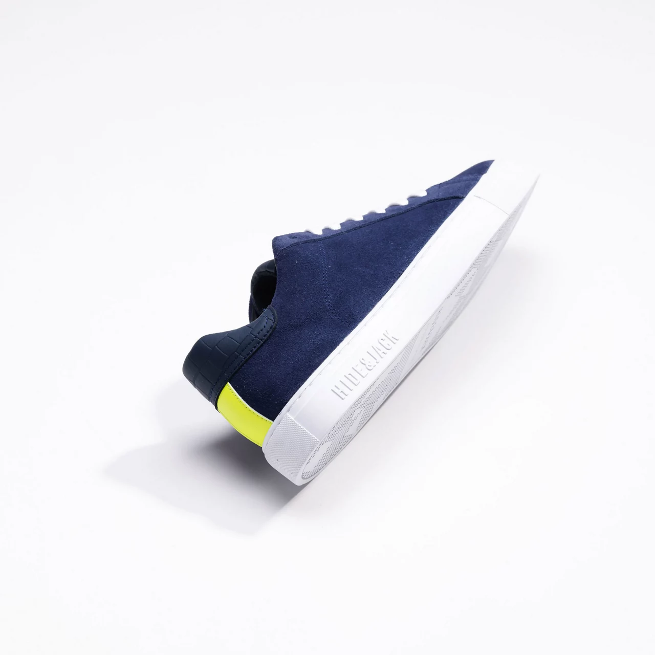 HIDE AND JACK Oil Suede Trainers - Navy