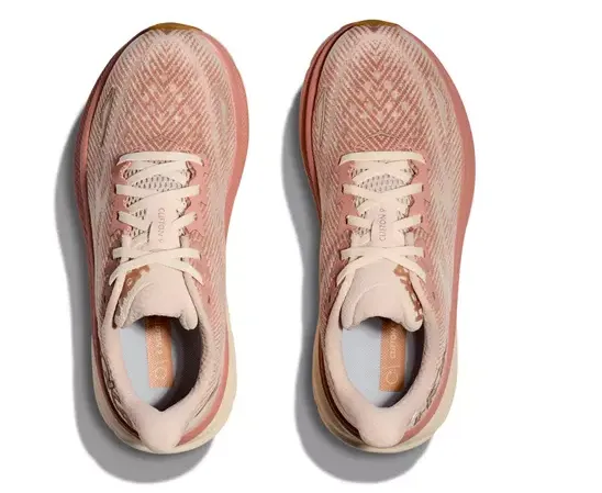Hoka Clifton 9 Sandstone Cream Women's