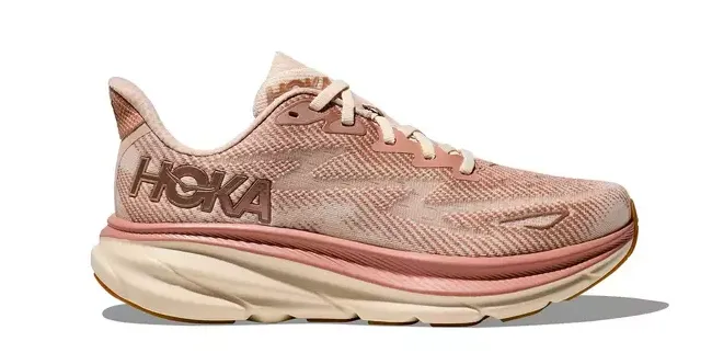 Hoka Clifton 9 Sandstone Cream Women's