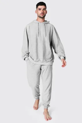 Hoodie And Jogger Waffle Lounge Set