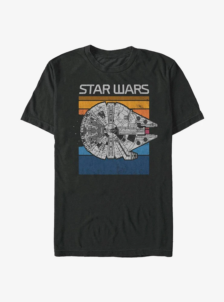 Hot Topic Star Wars Falcon Colors Four T-Shirt