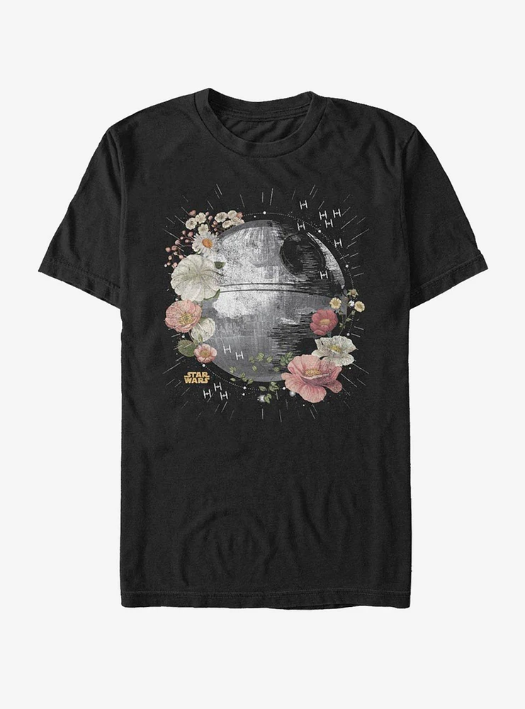 Hot Topic Star Wars Floral Death T-Shirt