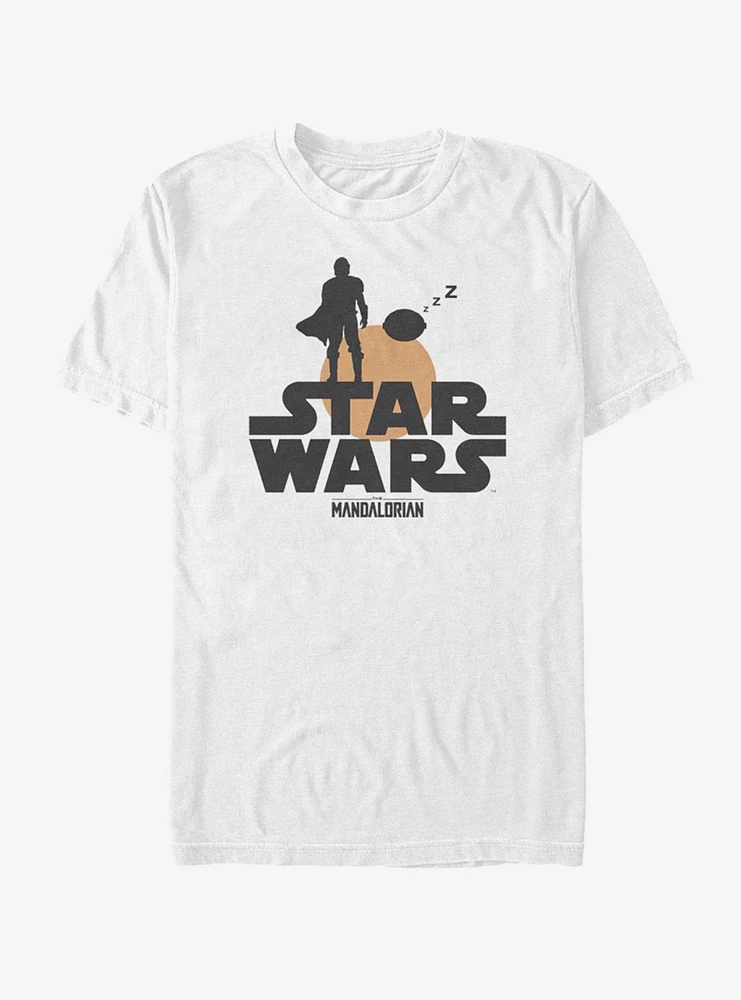 Hot Topic Star Wars The Mandalorian Sunset Duo T-Shirt