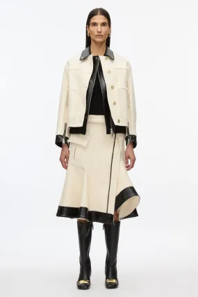 Hybrid Tweed Moto Jacket