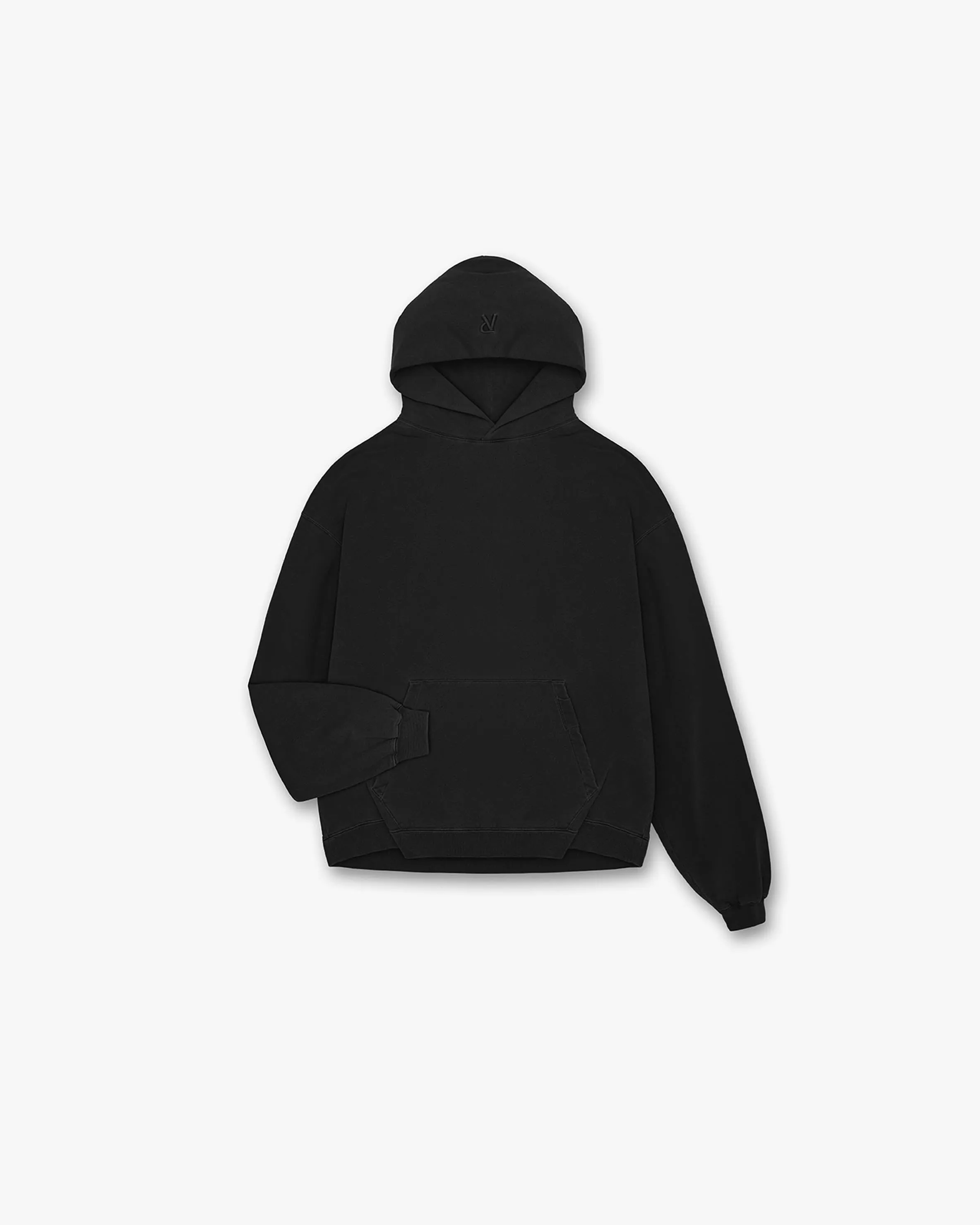 Initial Hoodie - Jet Black