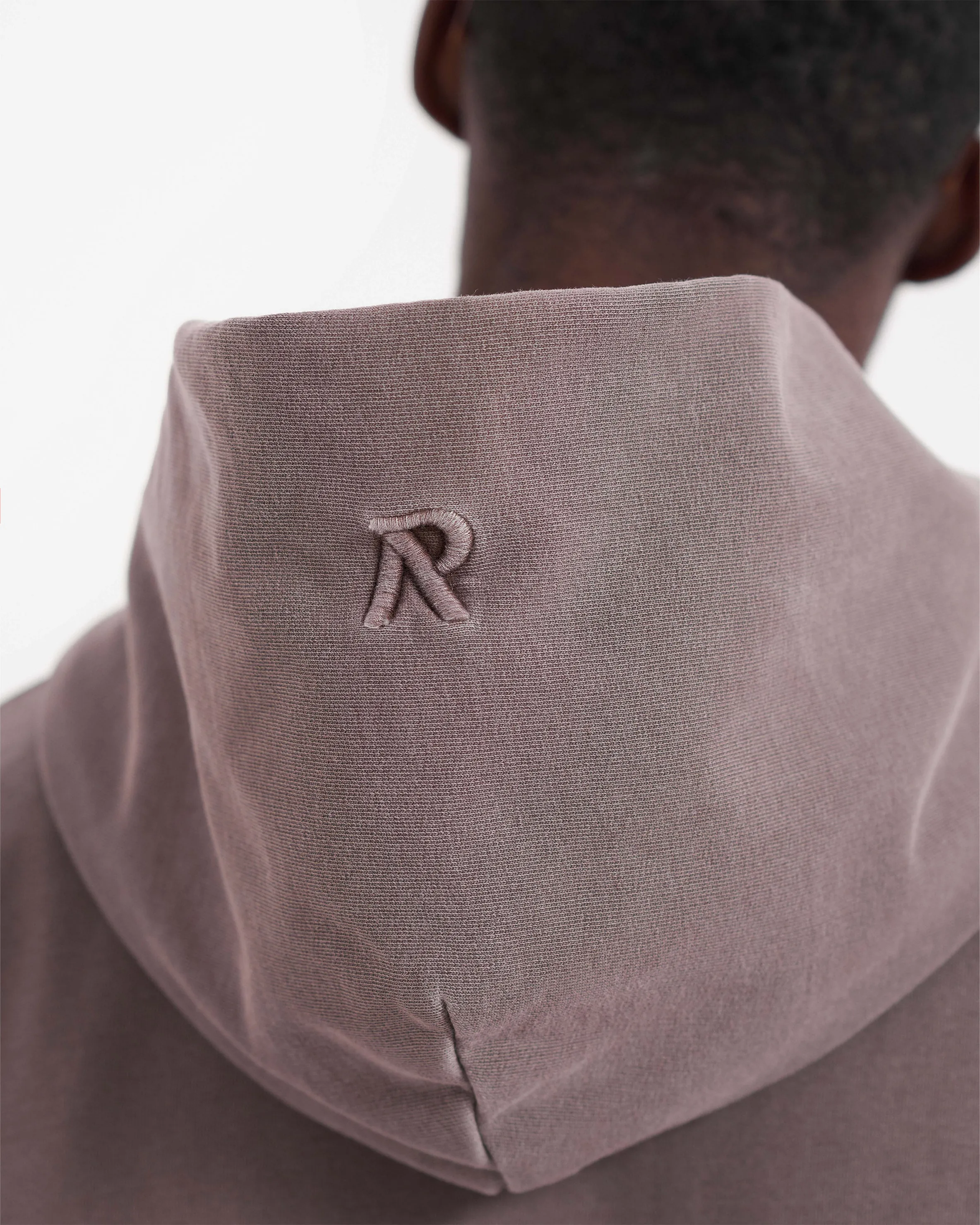 Initial Zip Hoodie - Fog