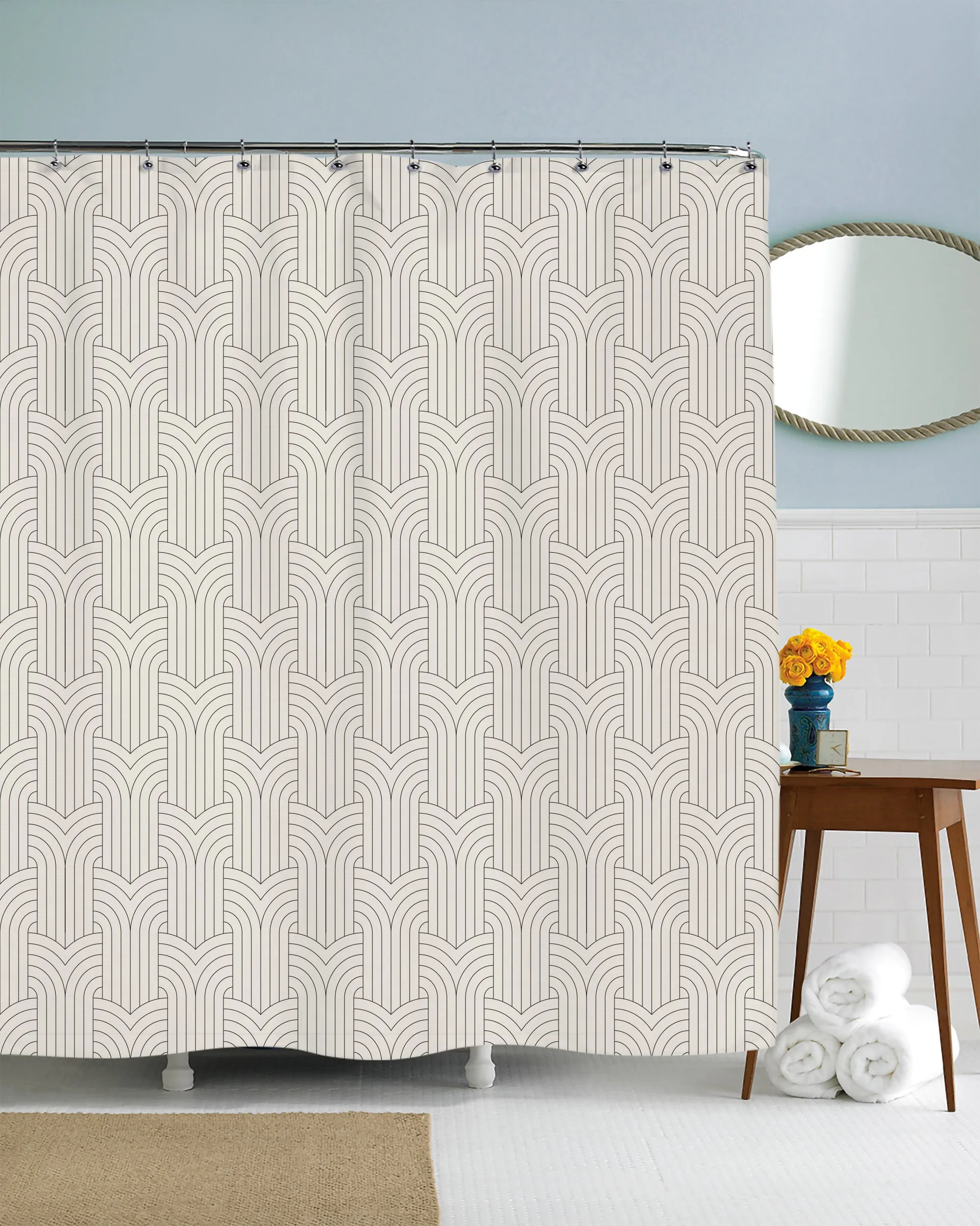 Intertwined Shower Curtain