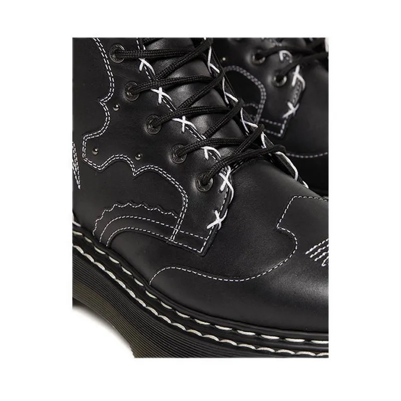 Jadon Hi Strap WANAMA Unisex Boots- Black