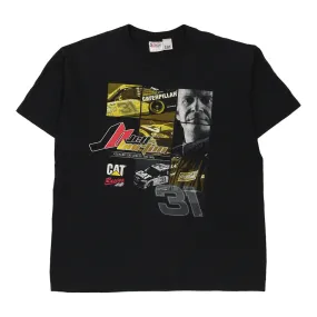 Jeff Burton Chase Authentics Nascar T-Shirt - XL Black Cotton