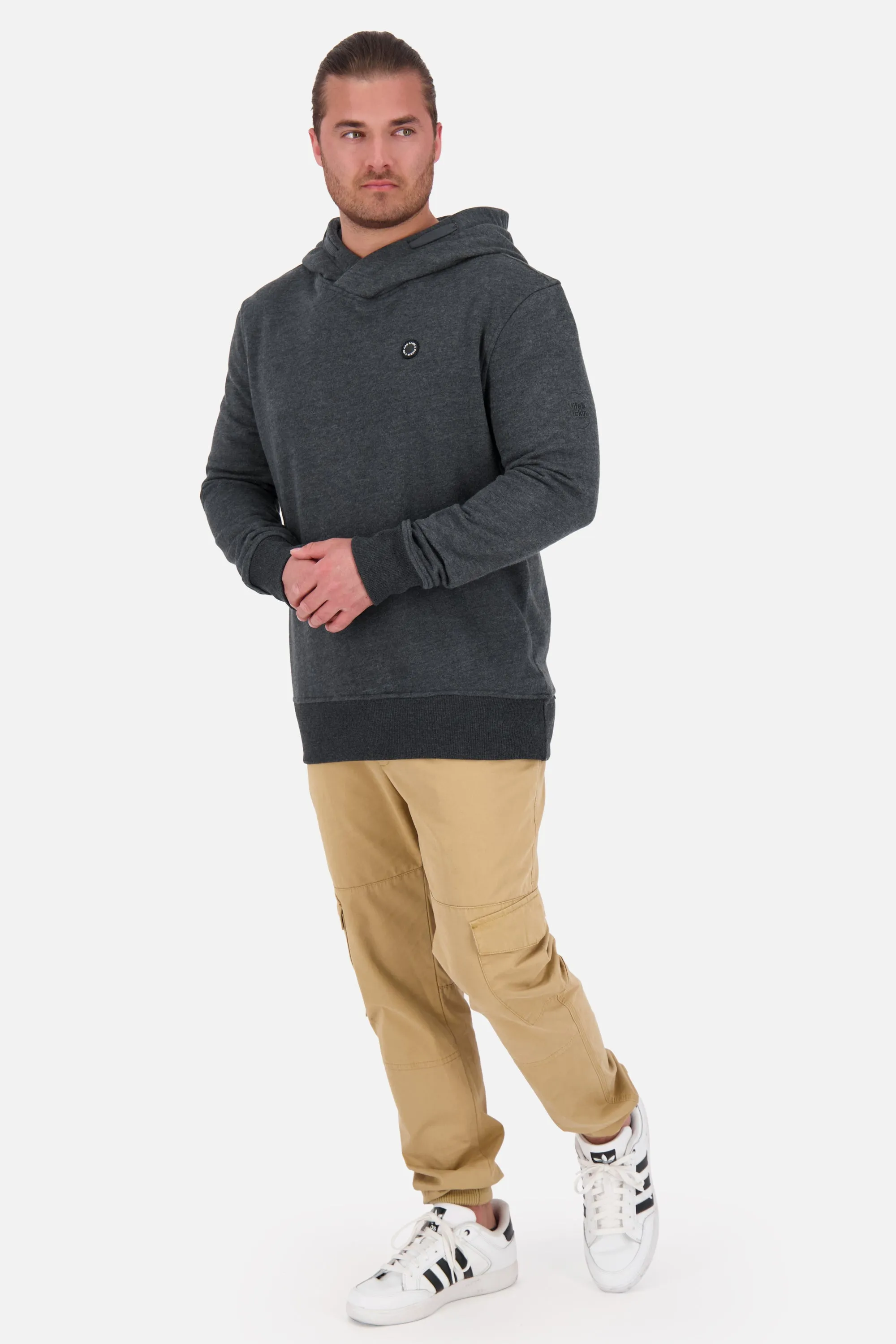 JohnAK A Hoodie Herren Schwarz