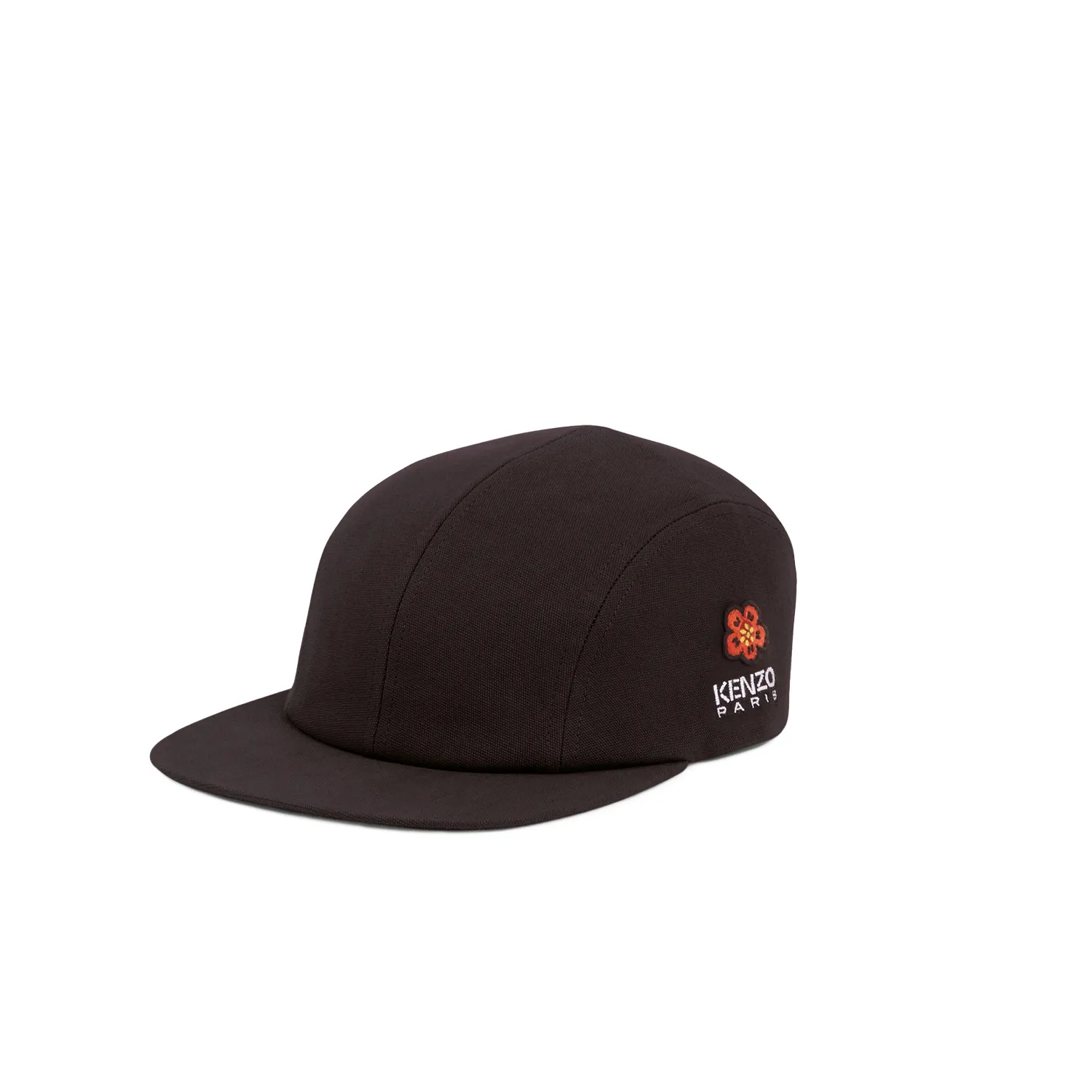 Kenzo BOKE FLOWER BASEBALL HAT, Black 
