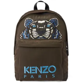 Kenzo Tiger BackpackMilitary Green