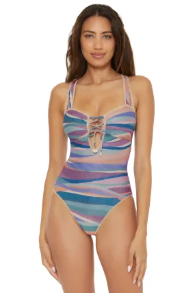 Kylam Bandeau One Piece Swimsuit