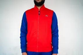 Lacoste Tracksuit Jacket (Red/Blue)