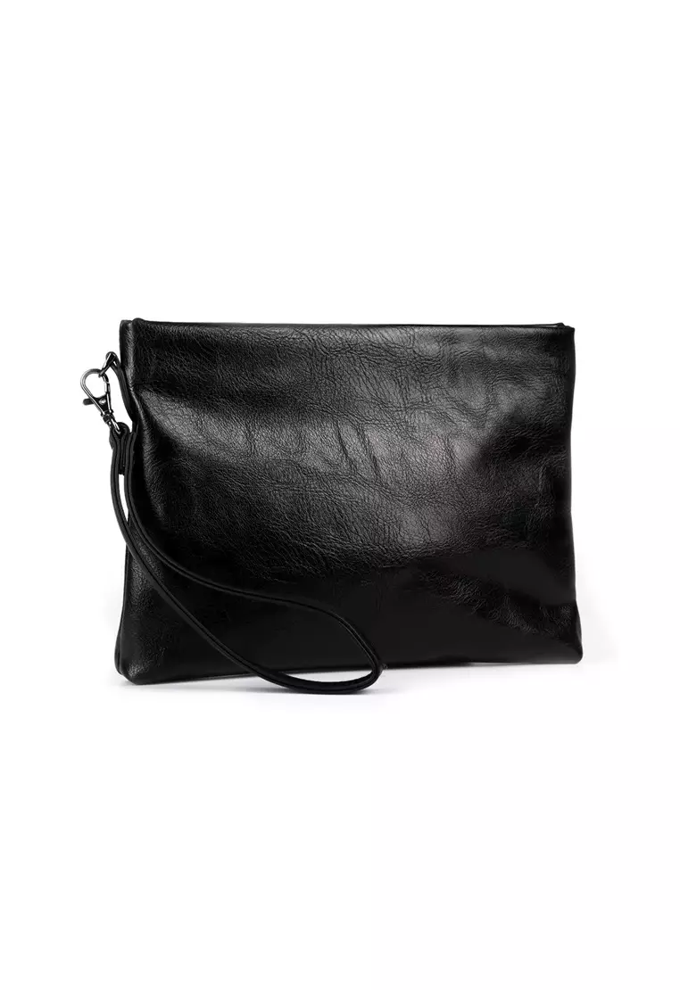 Lara Men's Black Small Tote Bag