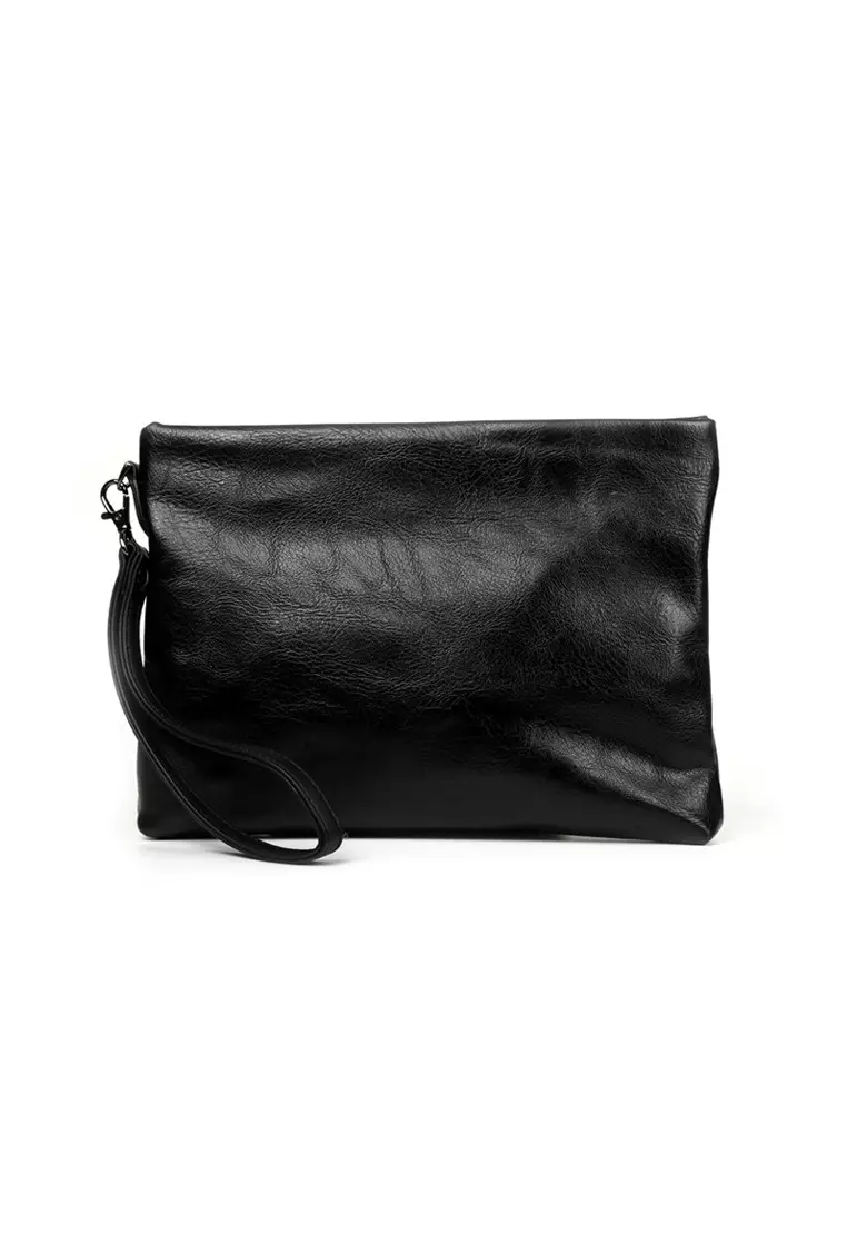 Lara Men's Black Small Tote Bag