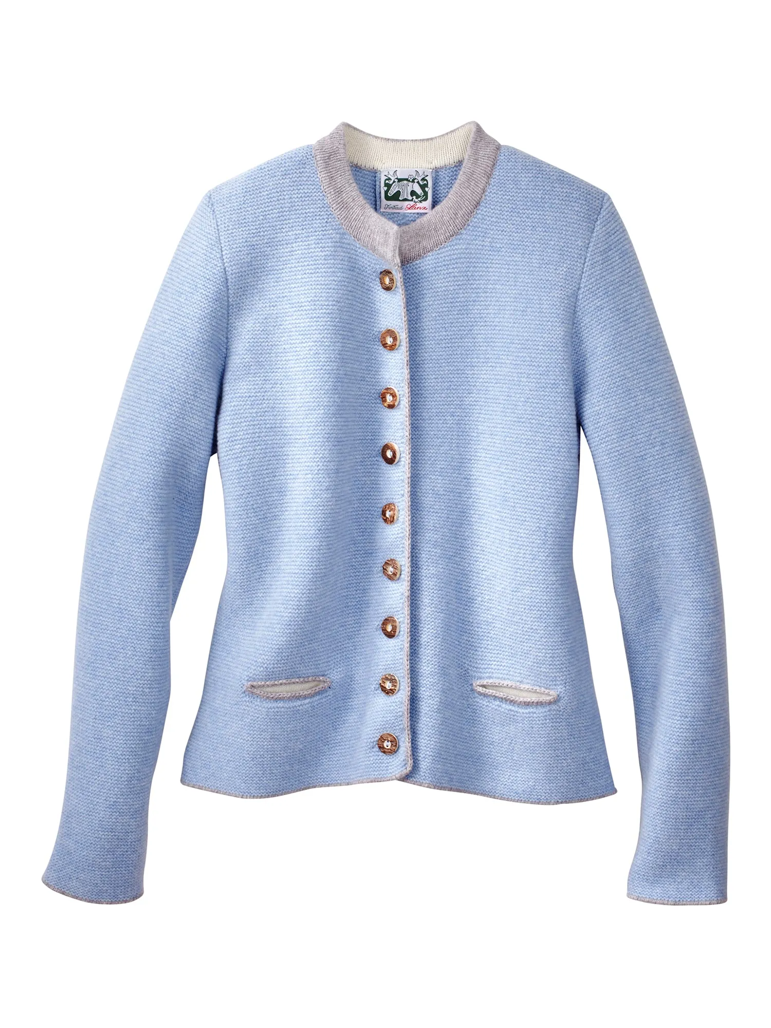 Liesl Bow Embroidered Cardigan