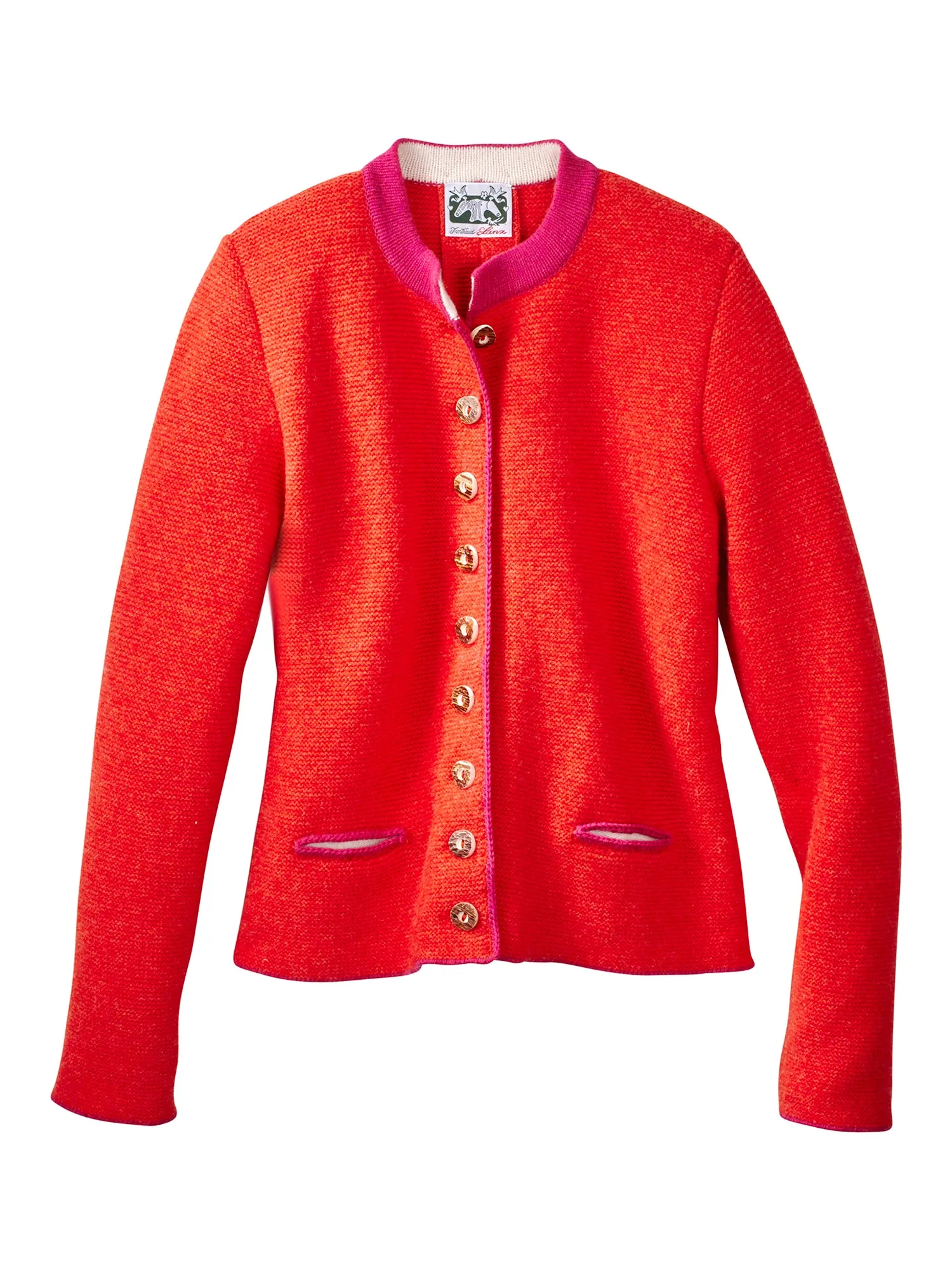 Liesl Bow Embroidered Cardigan