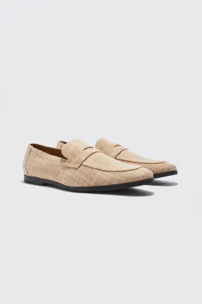 Linen Loafer | boohooMAN UK