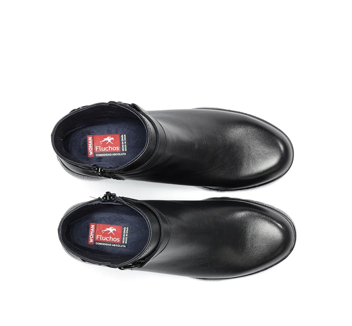 LIVE F2101 Black Ankle Boot
