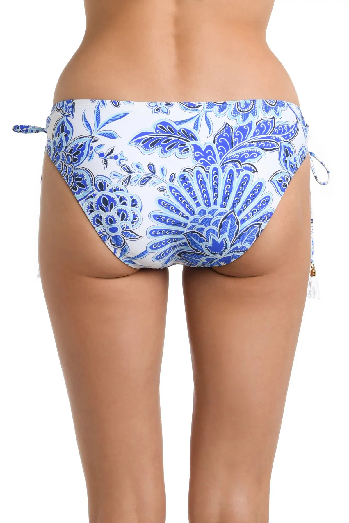 Loop Tie Side Hipster Bikini Bottom