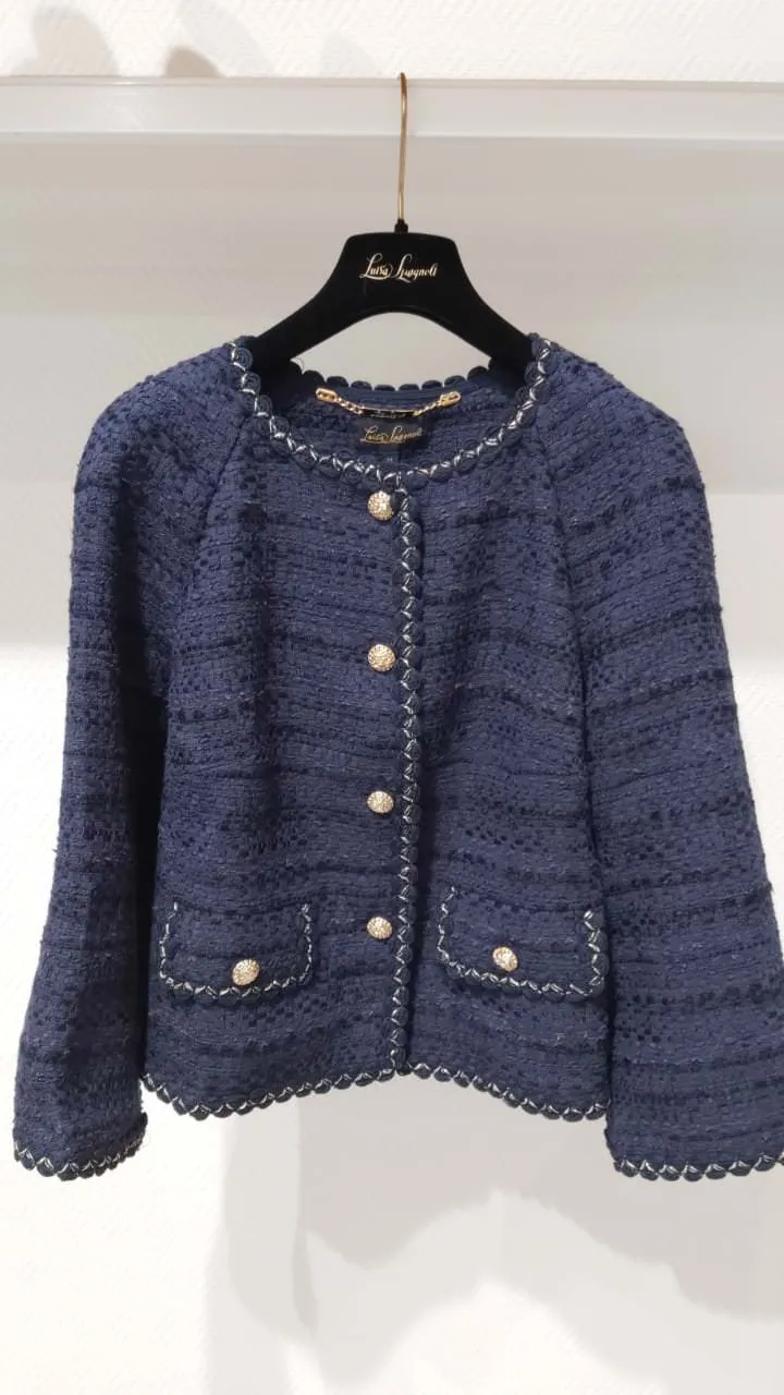 Luisa Spagnoli VITE CREW NECK JACKET