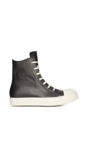 Luxor Leather Sneakers - Black/Milk