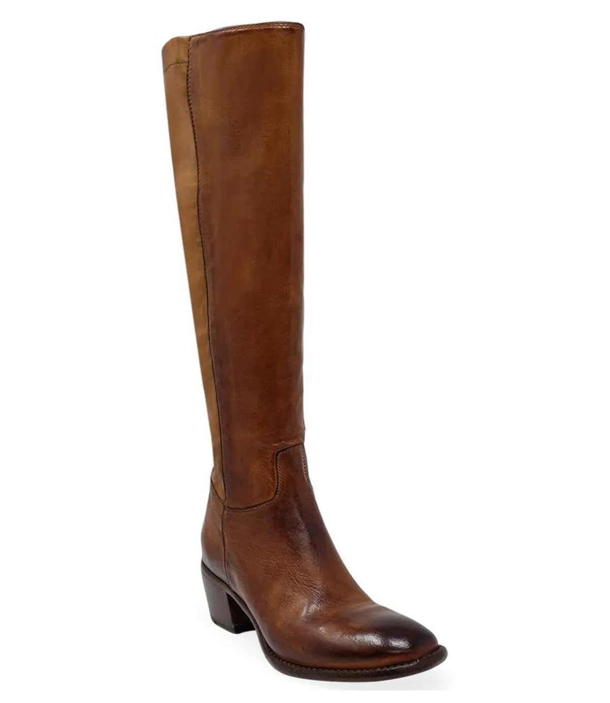 MADISON MAISON KNEE HIGH BOOT - COGNAC