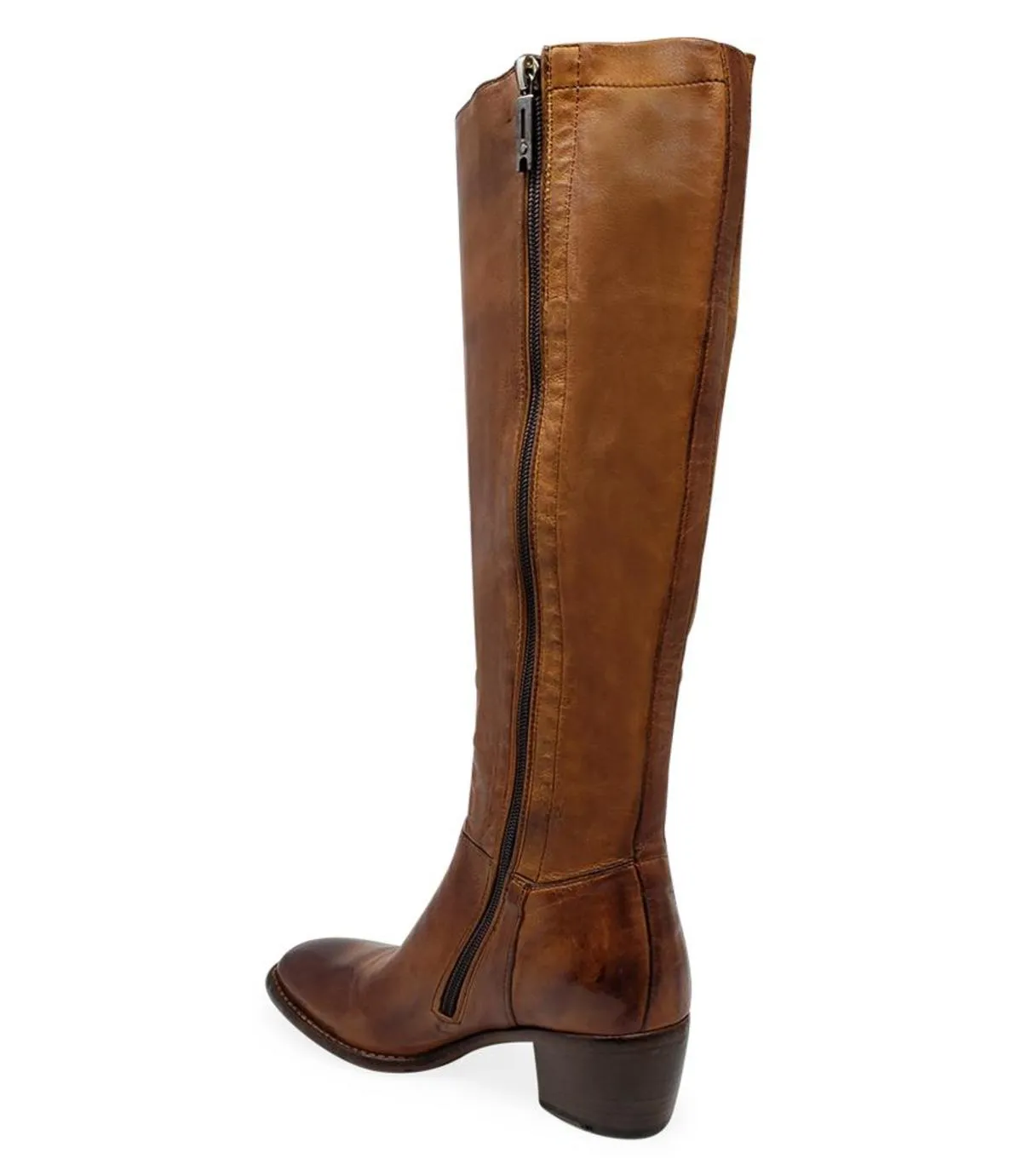 MADISON MAISON KNEE HIGH BOOT - COGNAC