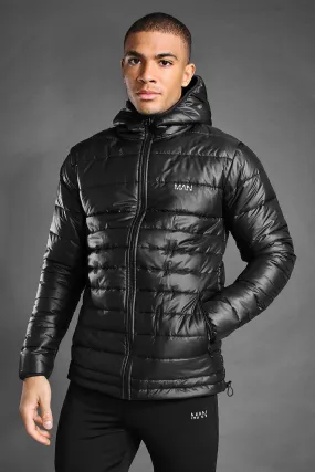 MAN Active Hooded Puffer Jacket