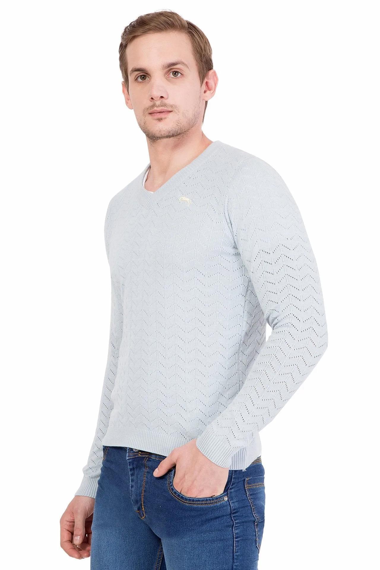 Men Full Sleeve Cotton Sweater