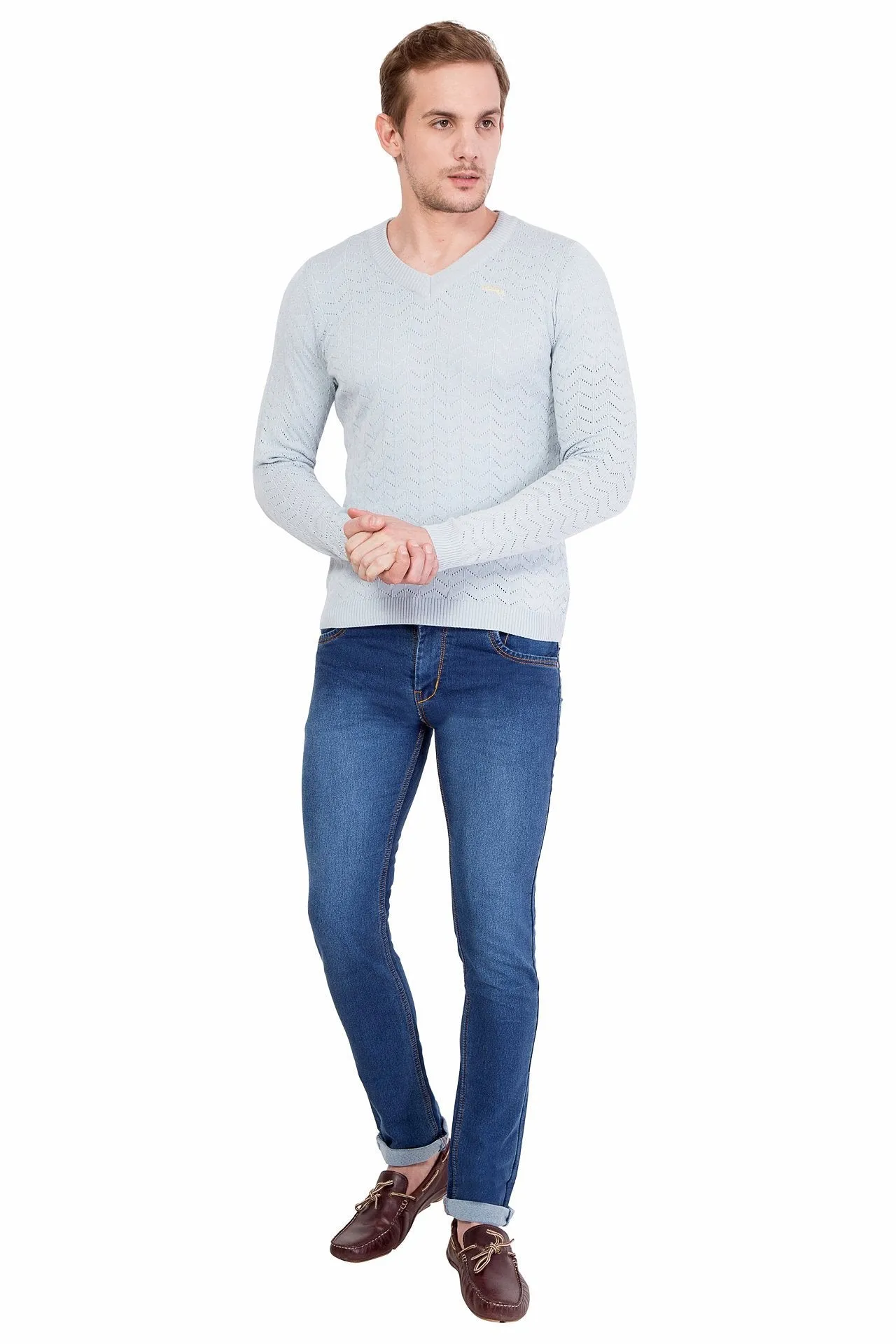 Men Full Sleeve Cotton Sweater