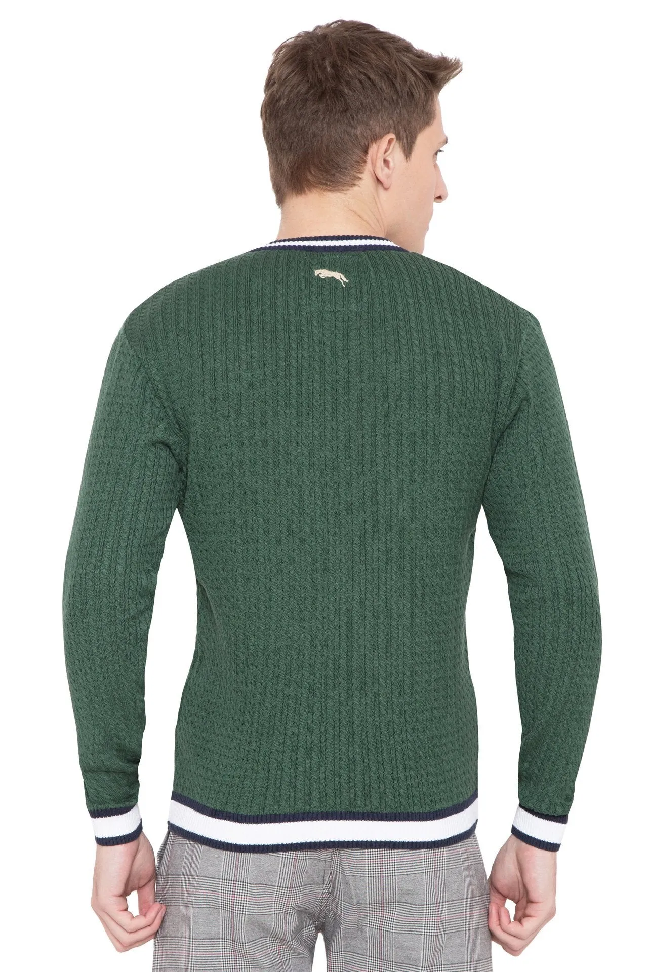 Men Regular Fit Cotton Casual Hunter Lightweight Sweater