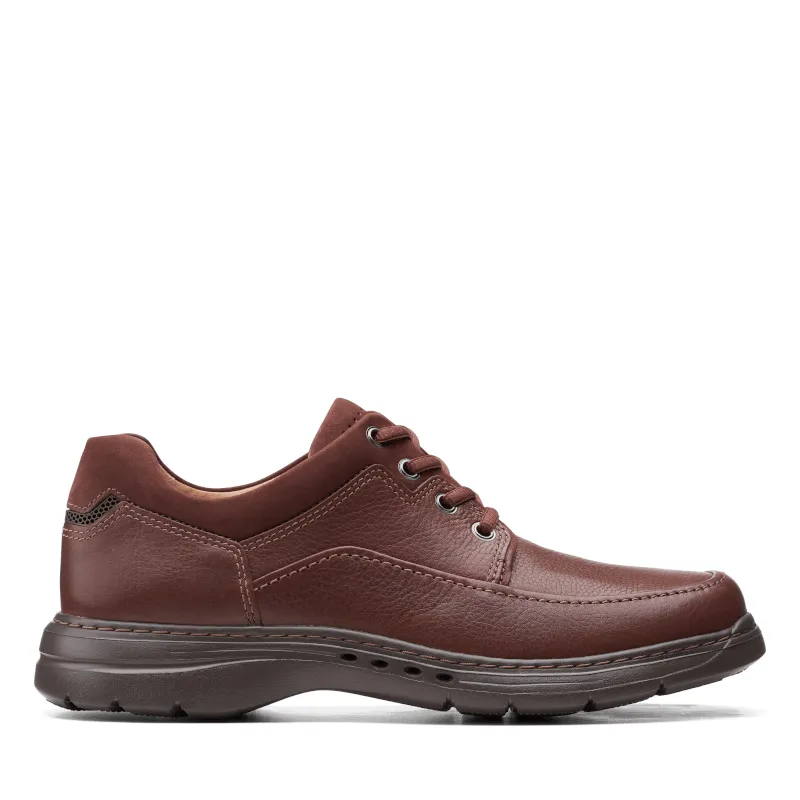 Men’s Clarks Un Brawley Lace – Mahogany