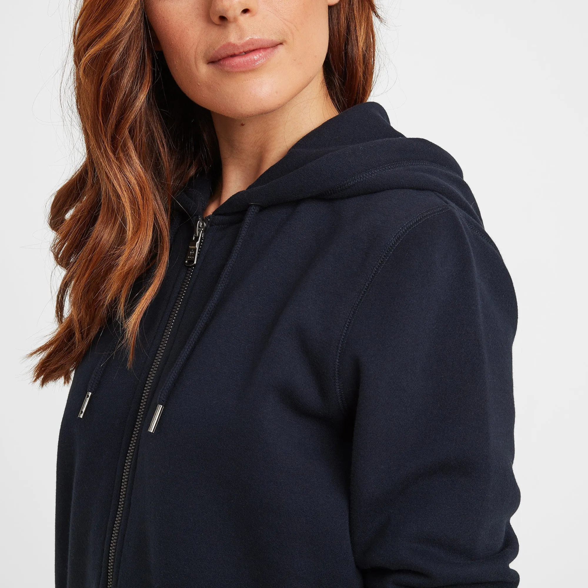 Mia Womens Hoodie - Dark Indigo