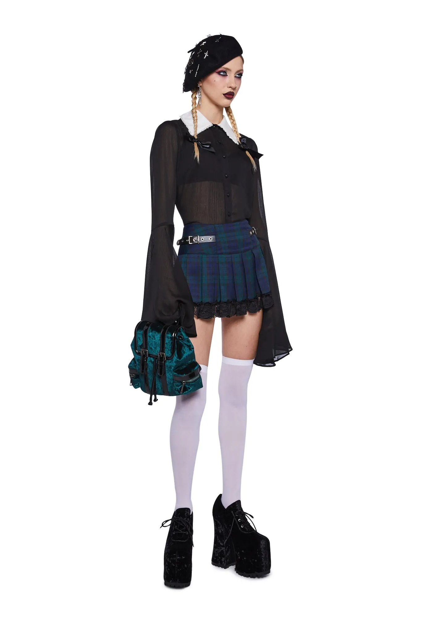 Midnight Study Mini Skirt-