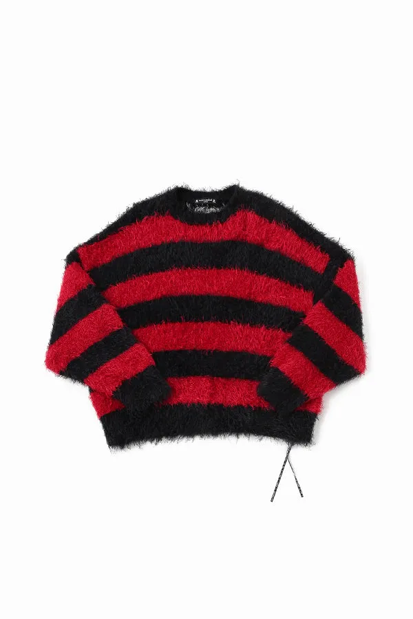 MJ OVERSIZED MICROFIBER STRIPED JUMPER