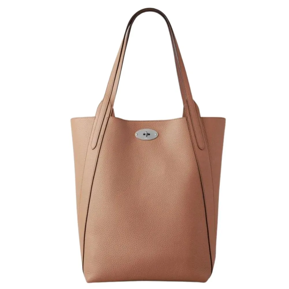 Mulberry North South Bayswater Tote Sable Heavy Grain Bag | Menswear Online