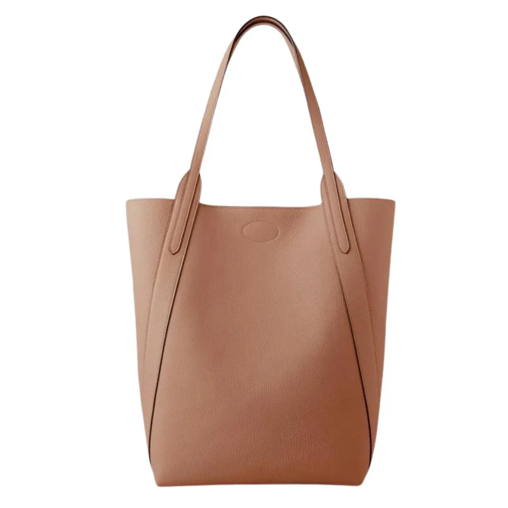 Mulberry North South Bayswater Tote Sable Heavy Grain Bag | Menswear Online