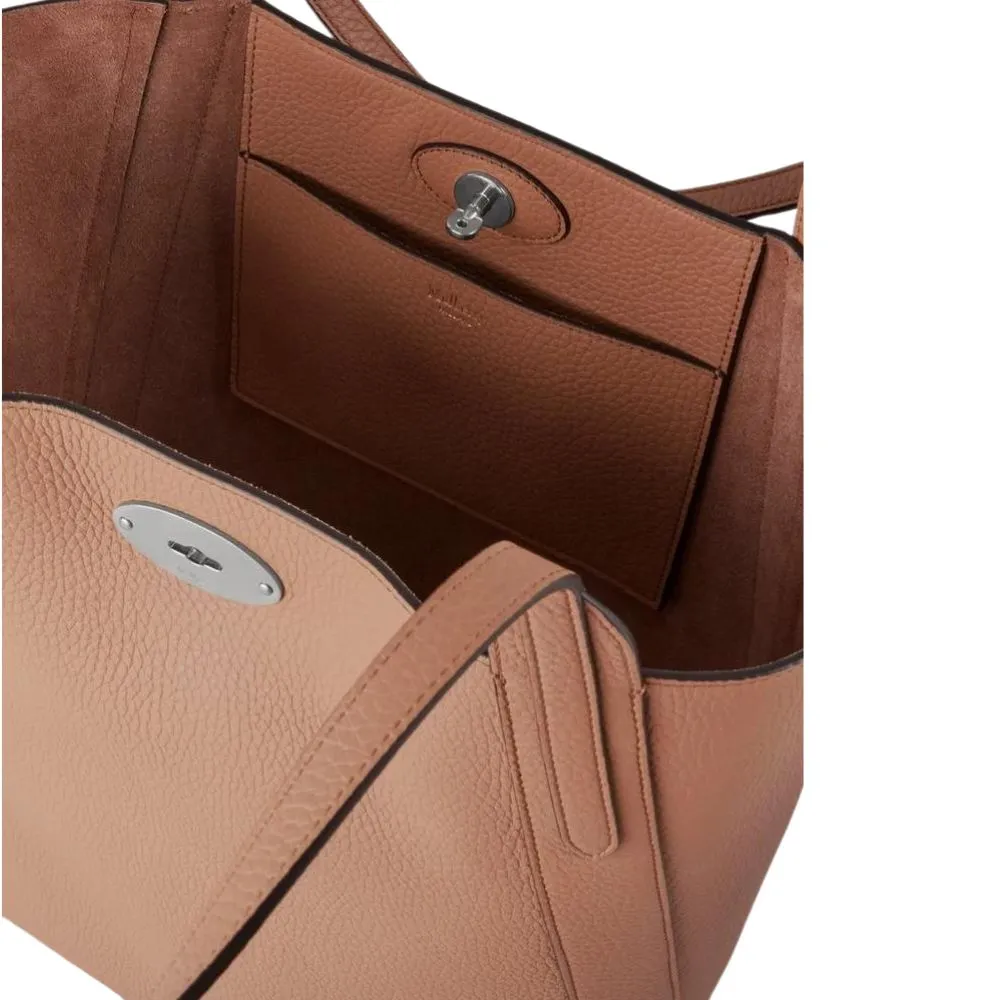 Mulberry North South Bayswater Tote Sable Heavy Grain Bag | Menswear Online