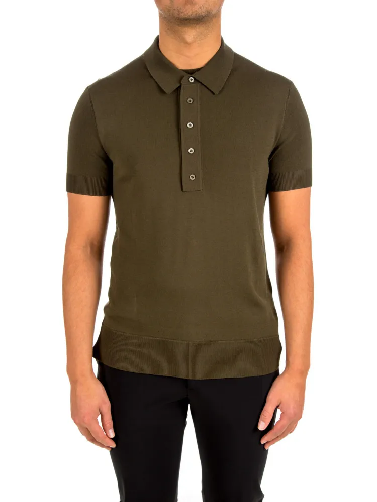 Neil Barrett Knitted Polo | Credomen