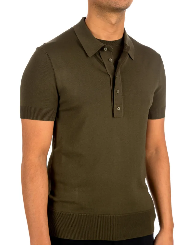 Neil Barrett Knitted Polo | Credomen