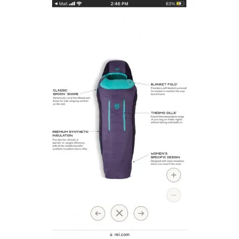 Nemo Forte 20F Sleeping Bag
