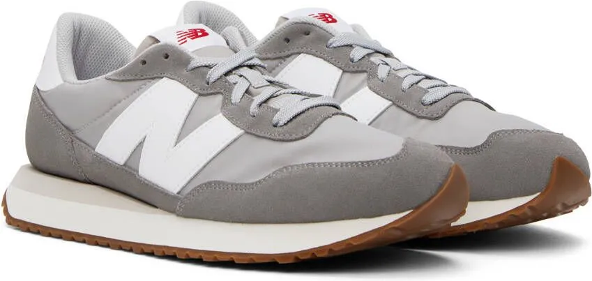 New Balance Gray 237V1 Sneakers